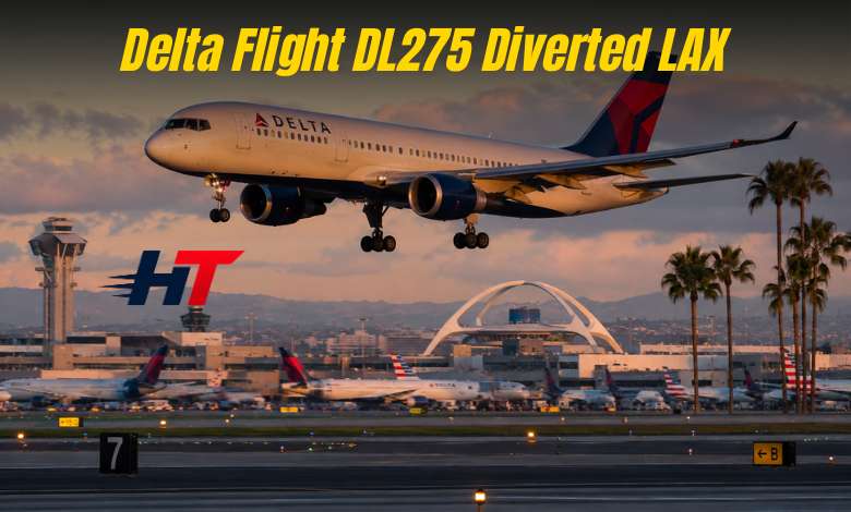 Delta Flight DL275 Diverted LAX